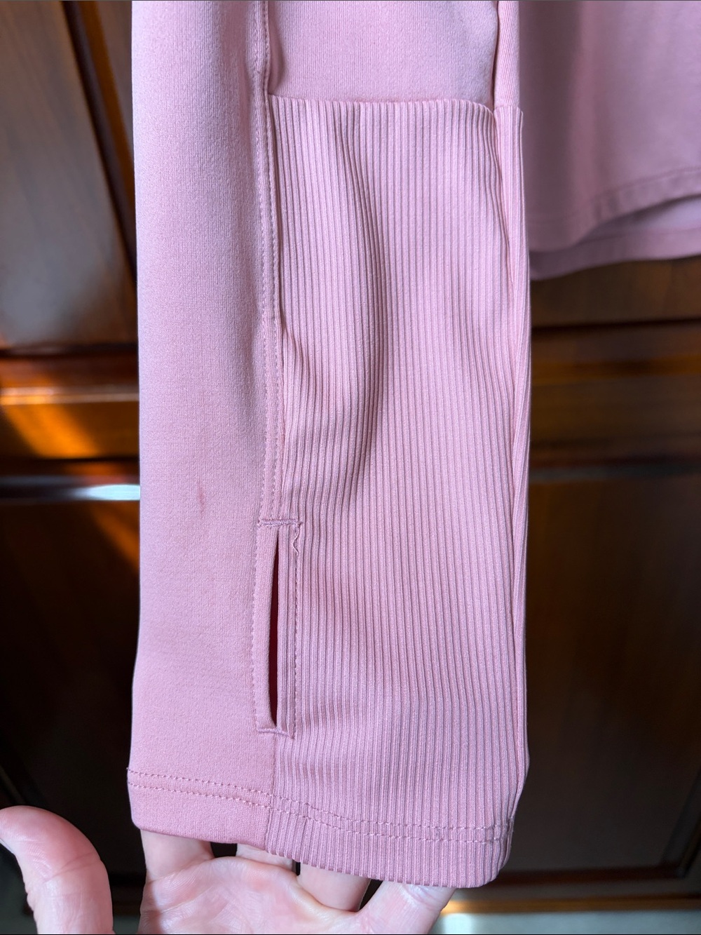Mauve Nike Dri-Fit Long Sleeve Shirt - Picture 4 of 13